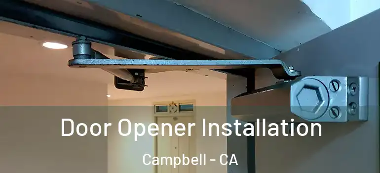  Door Opener Installation Campbell - CA