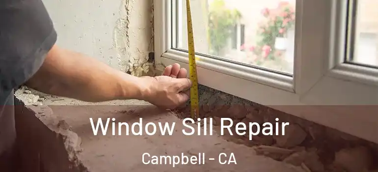  Window Sill Repair Campbell - CA